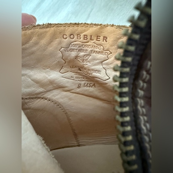 Bed Stu Cobbler Organic Leather “Dipper” Distressed Ankle Boots w/Fringe, Size 8 - Picture 14 of 16